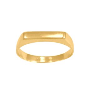 Anel Chapa Ouro 18k