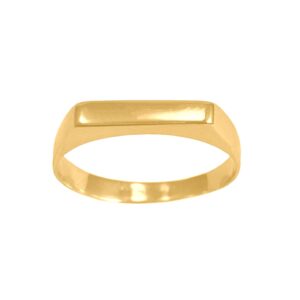 Anel Chapa Ouro 18k
