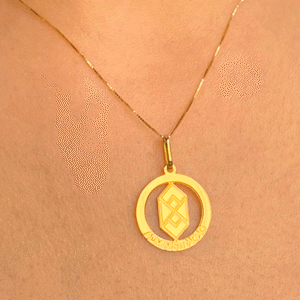 Pingente Administração Ouro 18k