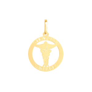 Pingente Ciências Contábeis Ouro 18k