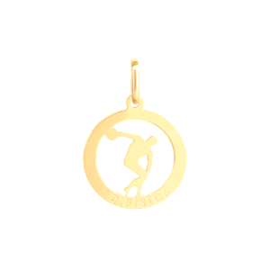 Pingente Educação Física Ouro 18k