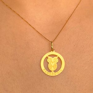 Pingente Pedagogia Ouro 18k