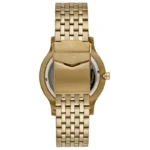 Relógio Seculus Semi Slim Dourado 5