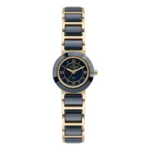 Relógio Technos Feminino Cerâmica Azul e Dourado 1