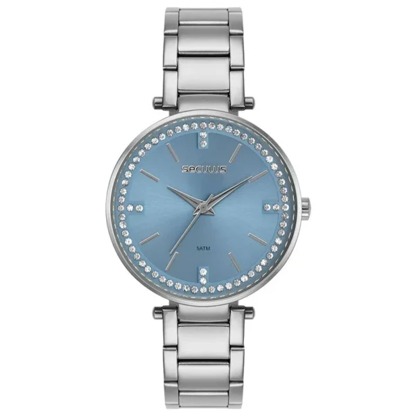 Relógio Seculus Feminino  Aço