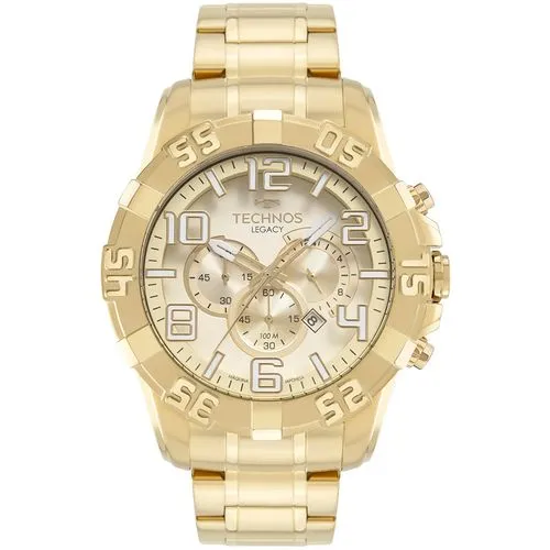 Relógio Technos Masculino Legacy Dourado