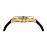 Relógio Seculus  Masculino Silicone Dourado 3