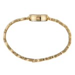 Relógio Seculus  Feminino Kit Bracelete Cristais Dourado 5