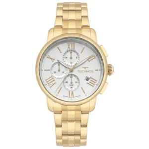 Relógio Technos Masculino Grandtech Dourado