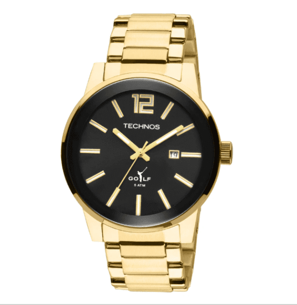 Relógio Technos Masculino Dourado