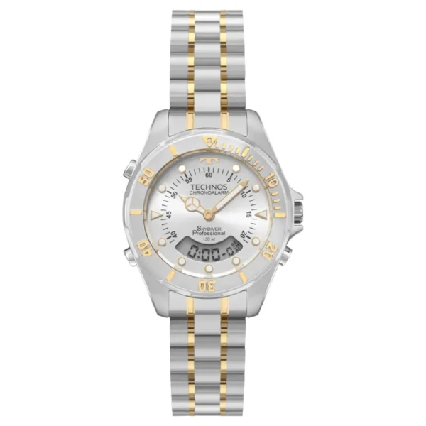 Relógio Technos Feminino Skydiver Bicolor