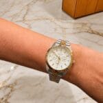 Relógio Technos Riviera  Prata e Dourado 2